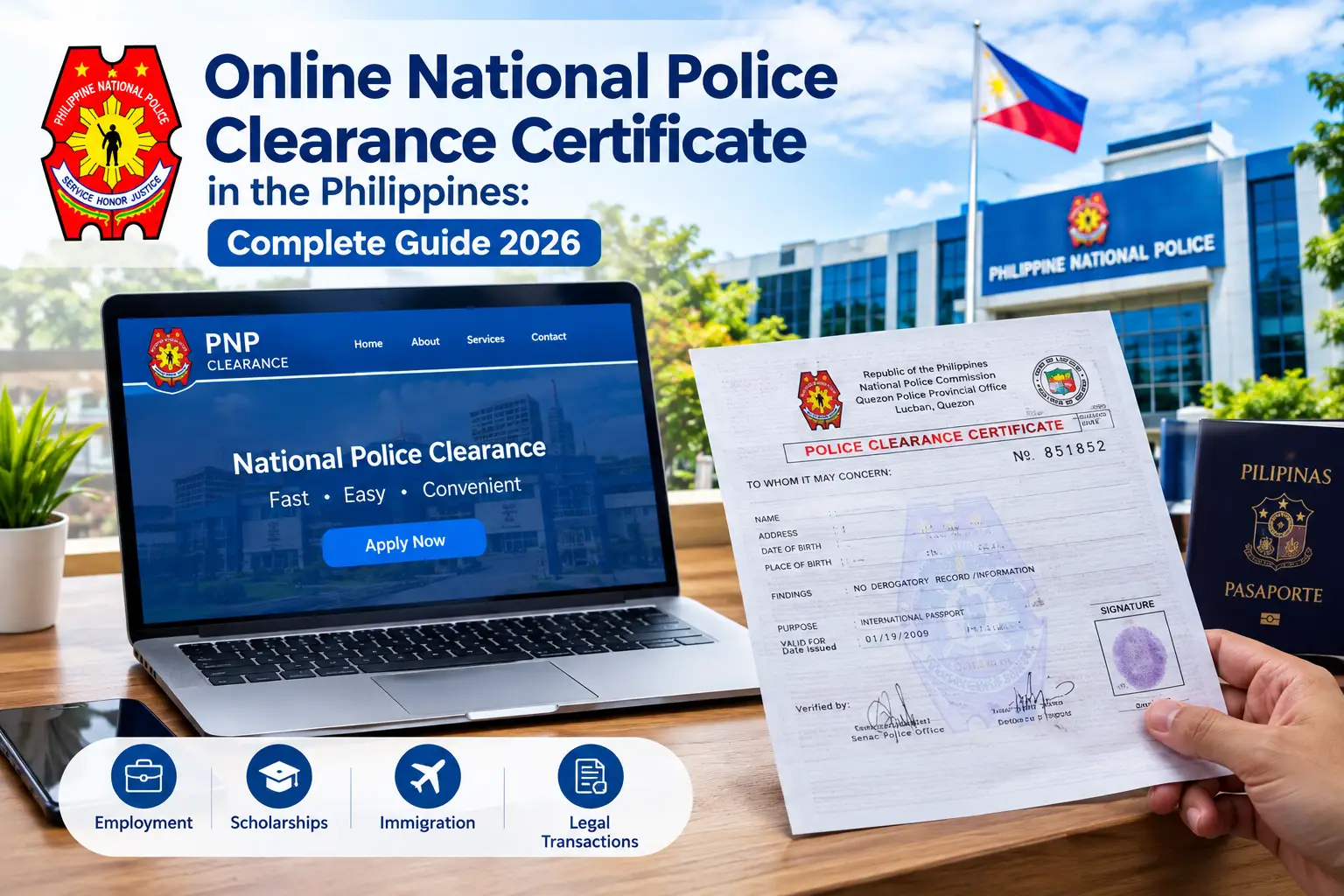 Online National Police Clearance Certificate