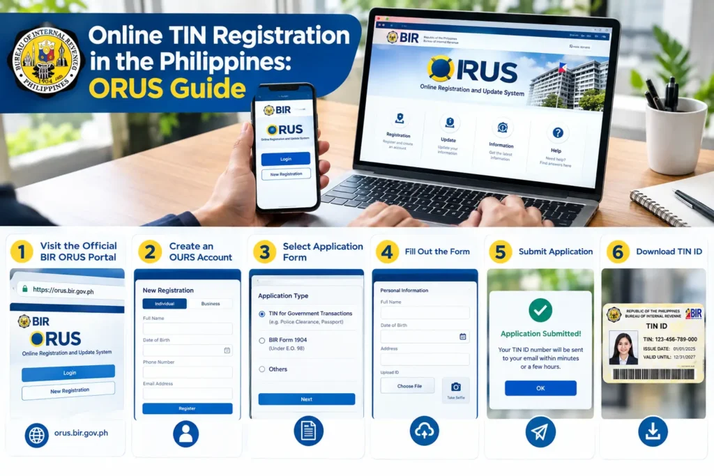 Online TIN Registration in the Philippines: ORUS Guide